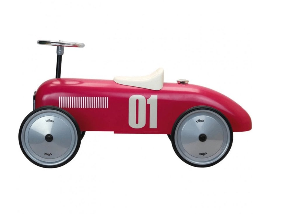 Vilac Vintage Loopauto Roze – Nieuw in doos, Ophalen of Verzenden, Nieuw, Loopvoertuig