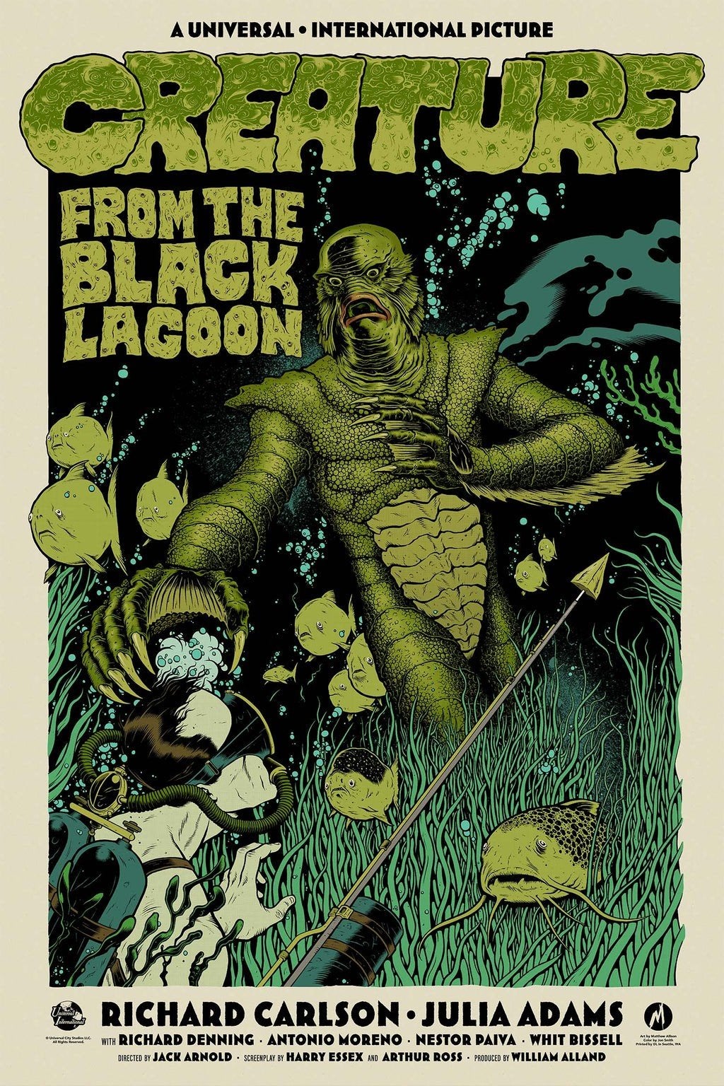 creature from the black lagoon, Ophalen of Verzenden, Zo goed als nieuw, Film en Tv