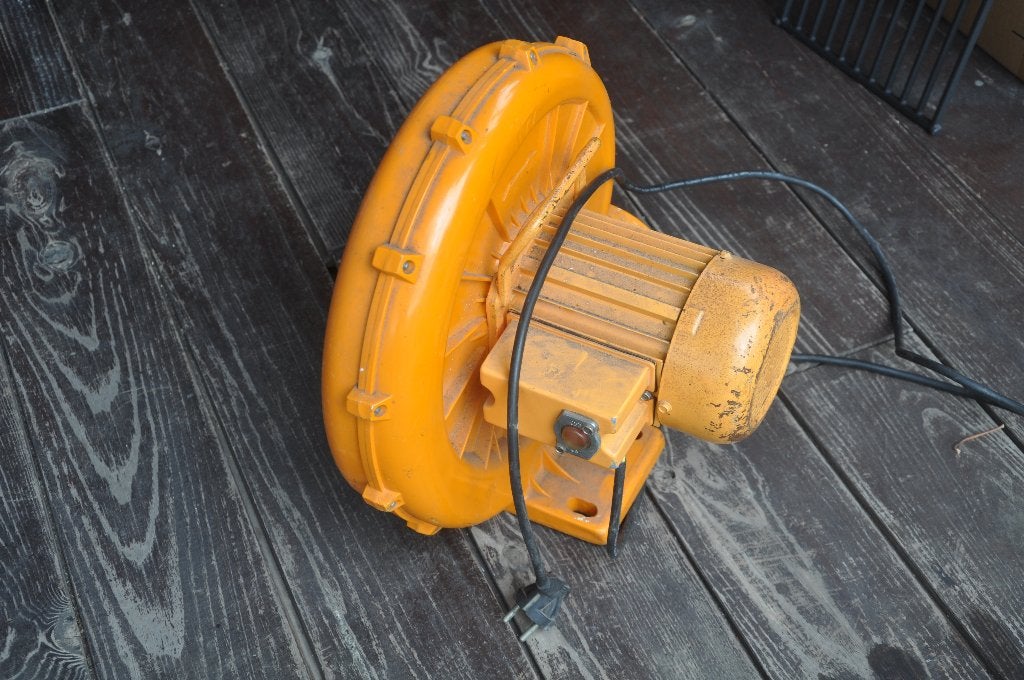 blower voor springkusssen, Ophalen of Verzenden, Gebruikt, Overige typen, Overige