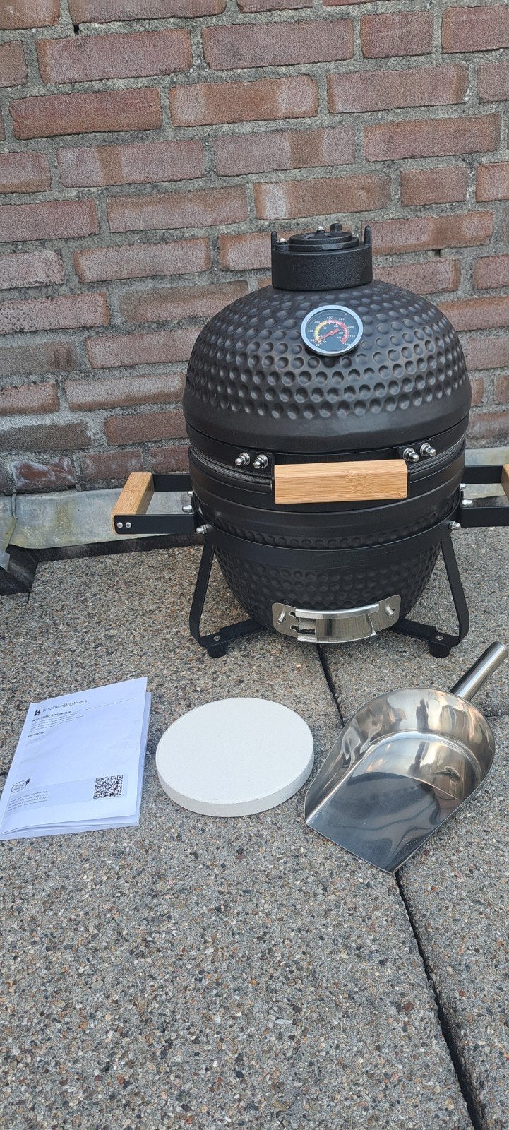 Gloednieuwe egg bbq, Tuin en Terras, Houtskoolbarbecues, Ophalen, Nieuw