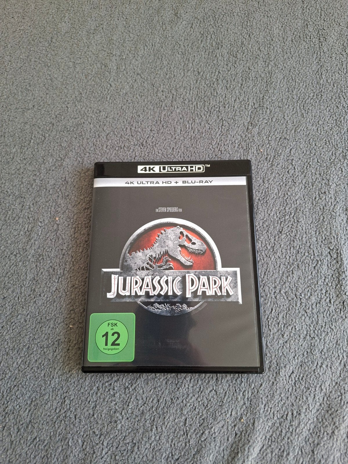 Jurassic Park 4K Ultra HD + Blu-ray - Zo goed als nieuw, Inclusief extra's, Film, Science Fiction en Fantasy, 4K Ultra HD Blu-ray
