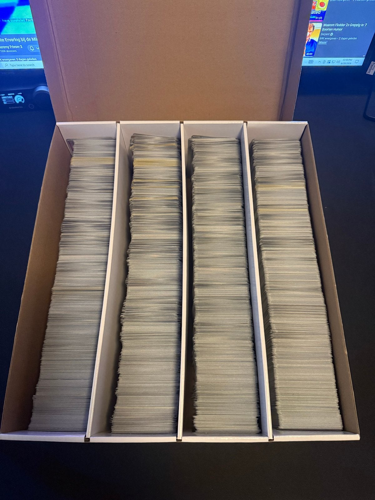 6000 pokemon bulk kaarten, Ophalen of Verzenden, Zo goed als nieuw, Meerdere kaarten