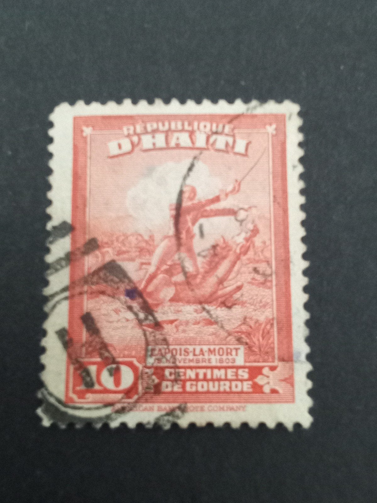 Haïti 4, Verzenden, Gestempeld, Midden-Amerika