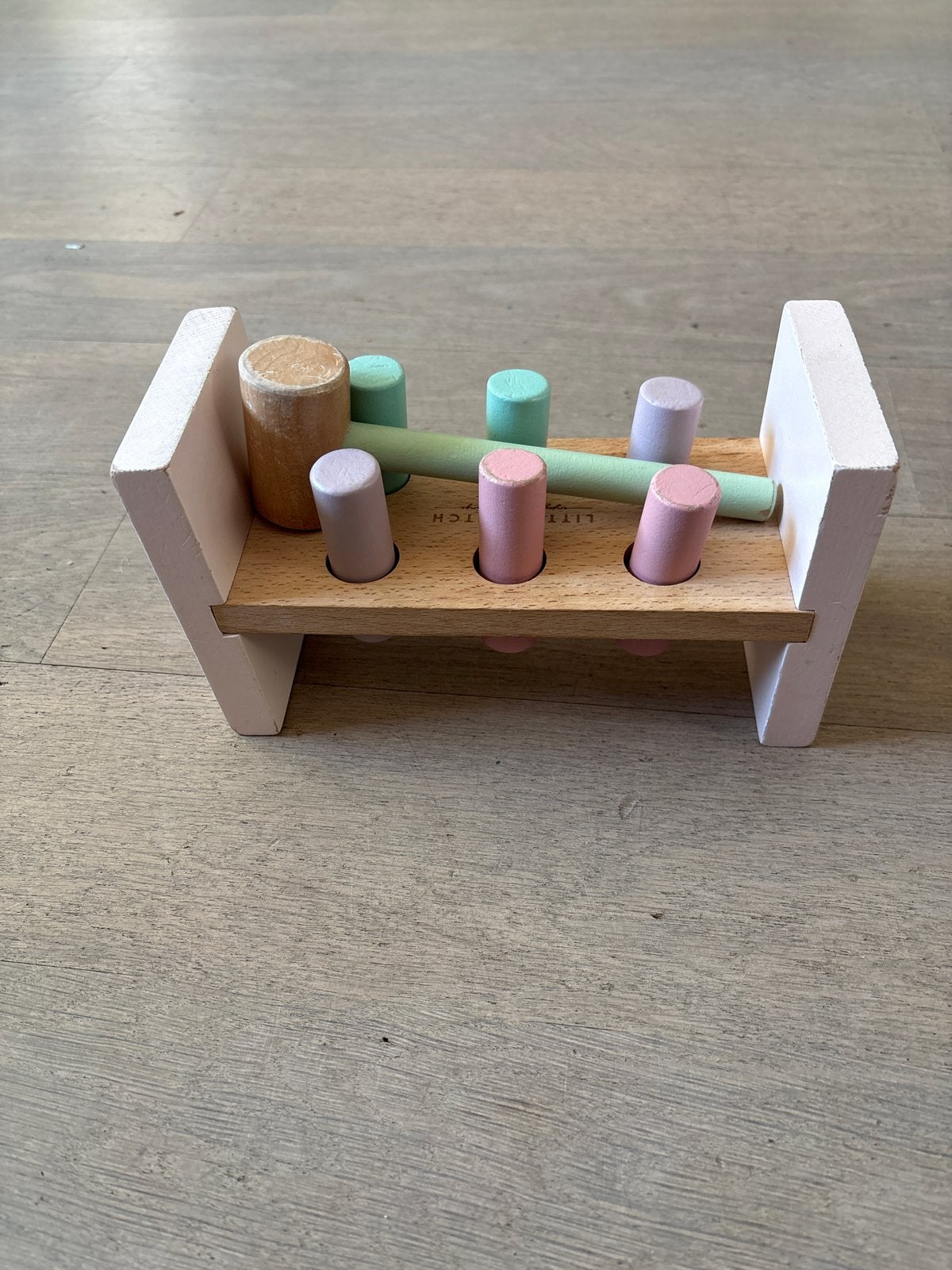 Little Dutch Houten Hamertje Tik Speelgoed, Ophalen of Verzenden, Gebruikt, Overige typen