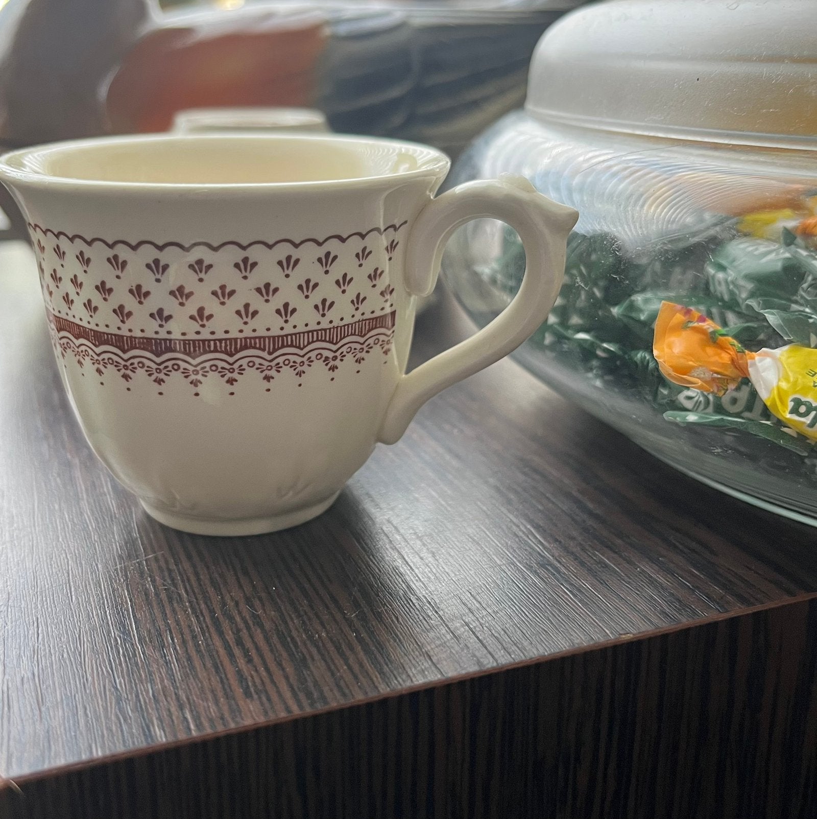 Snoezig koffieservies Mason’s ironstone Ashlea izgst, Antiek en Kunst, Ophalen of Verzenden