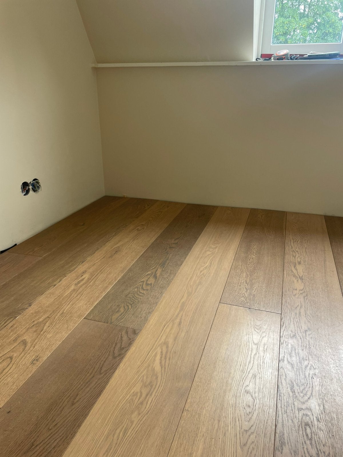 Lamelparket - geolied, nooit geschuurd (11m2), Doe-het-zelf en Verbouw, Ophalen, Gebruikt, Vloerdelen of -planken, 10 m² of meer
