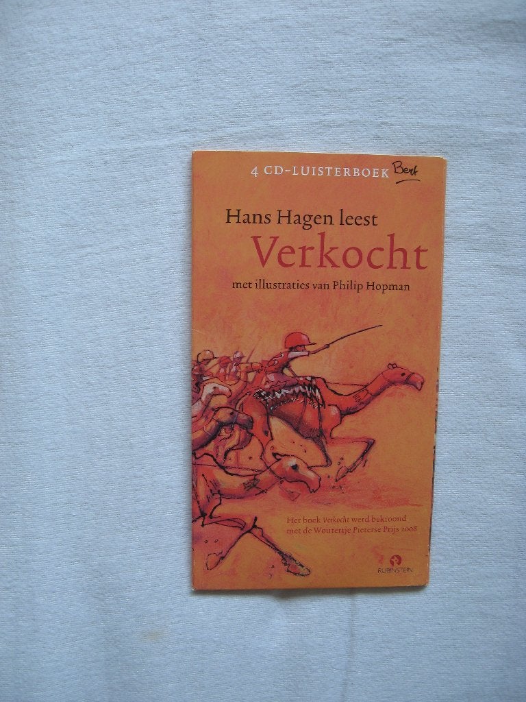 Hans Hagen leest "" VERKOCHT " 4 CD luisterboek, Boeken, Luisterboeken, Ophalen of Verzenden, Hans Hagen, Cd
