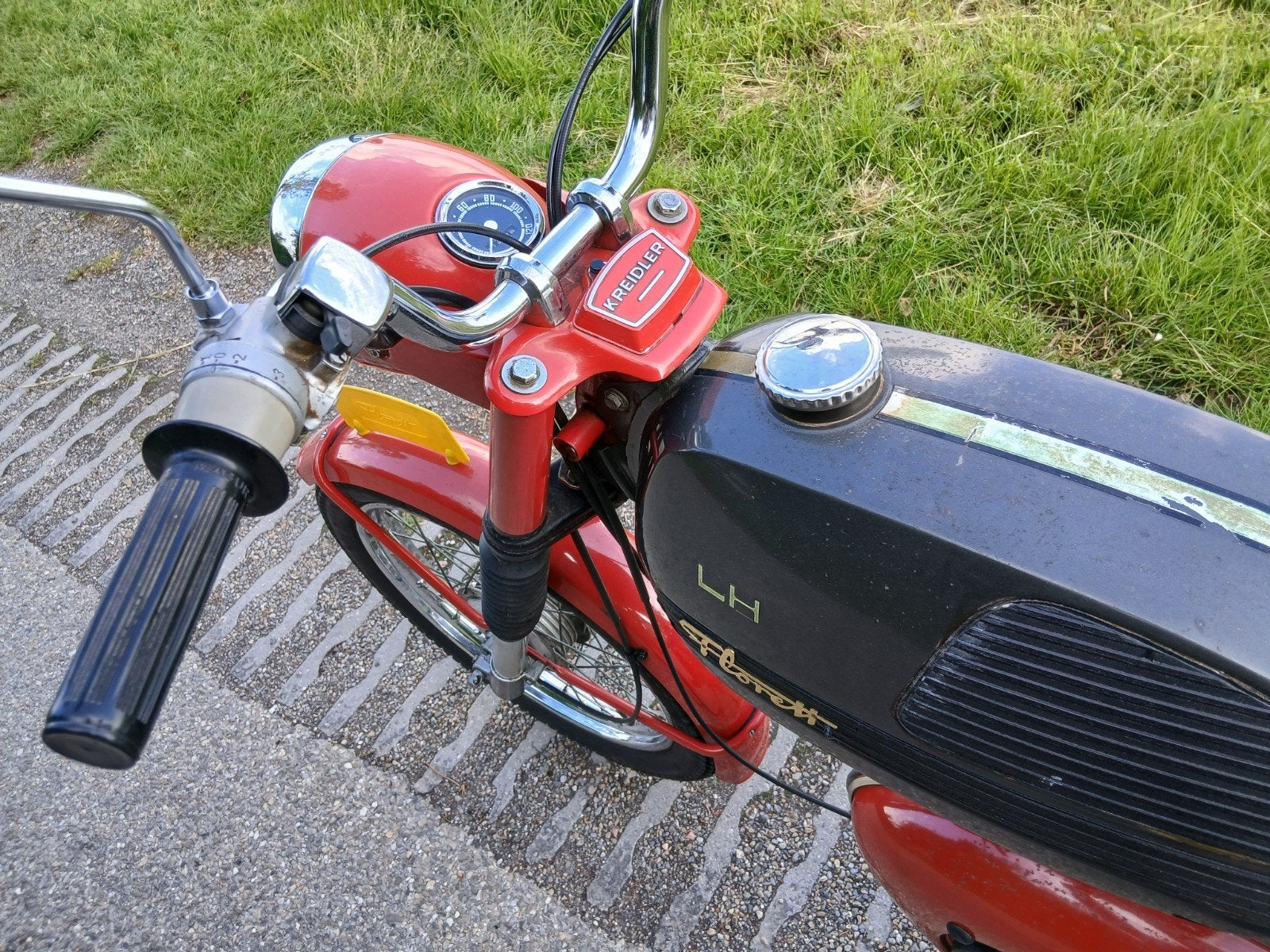 originele LH met kenteken juiste kleur, Fietsen en Brommers, Ophalen of Verzenden, Zo goed als nieuw