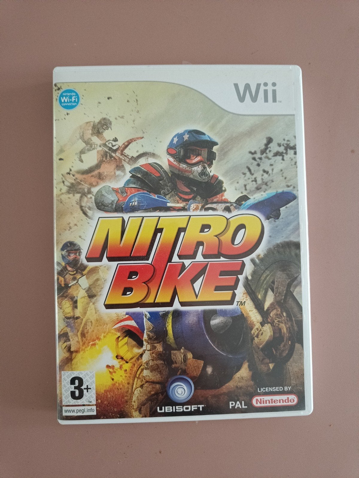 Wii game Nitro Bike, 2 spelers, Ophalen of Verzenden, Zo goed als nieuw, Vanaf 3 jaar