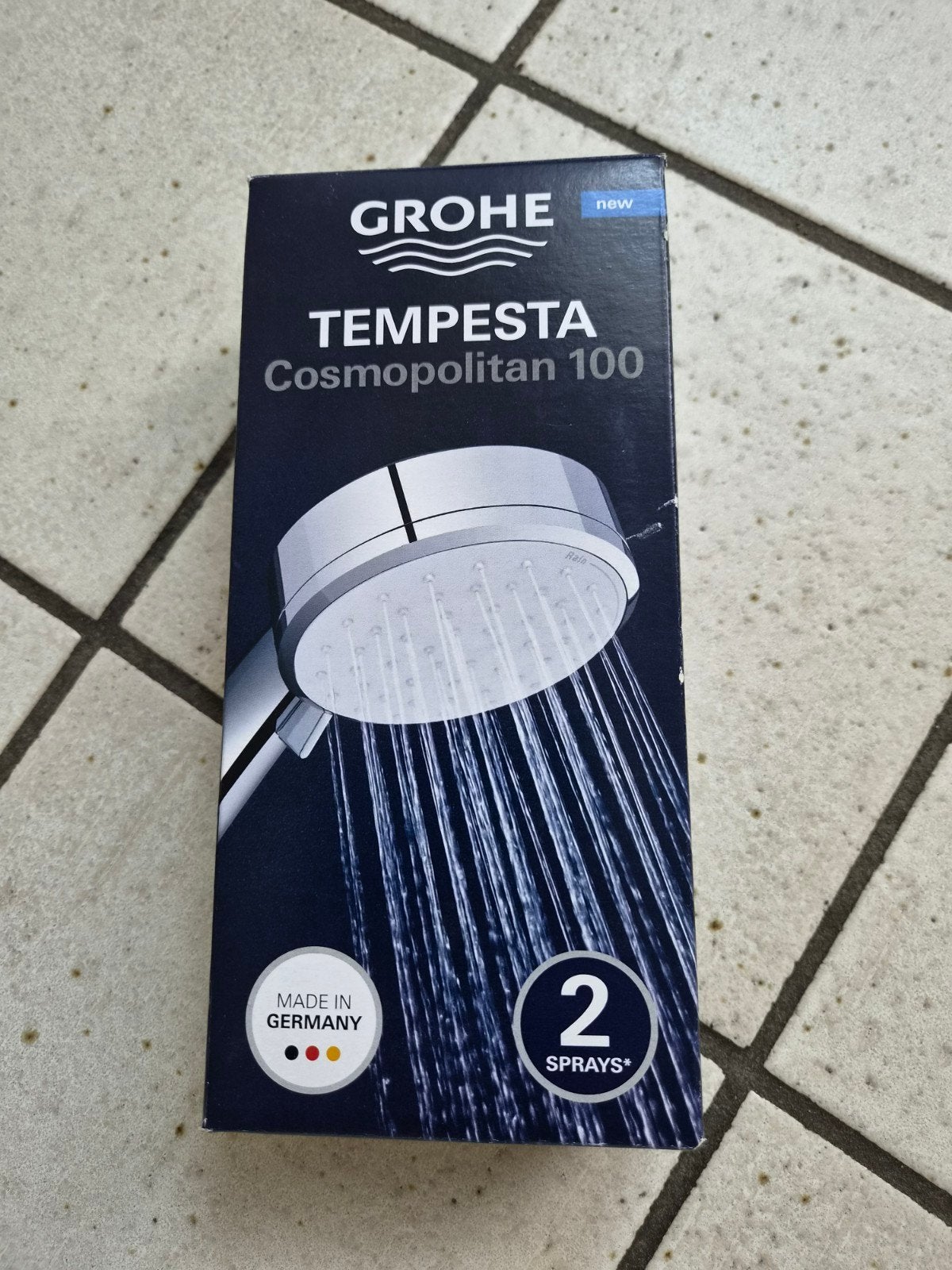 Grohe Tempesta Cosmopolitan 100 handdouche - Nieuw in doos, Ophalen of Verzenden, Nieuw, Chroom, Douche