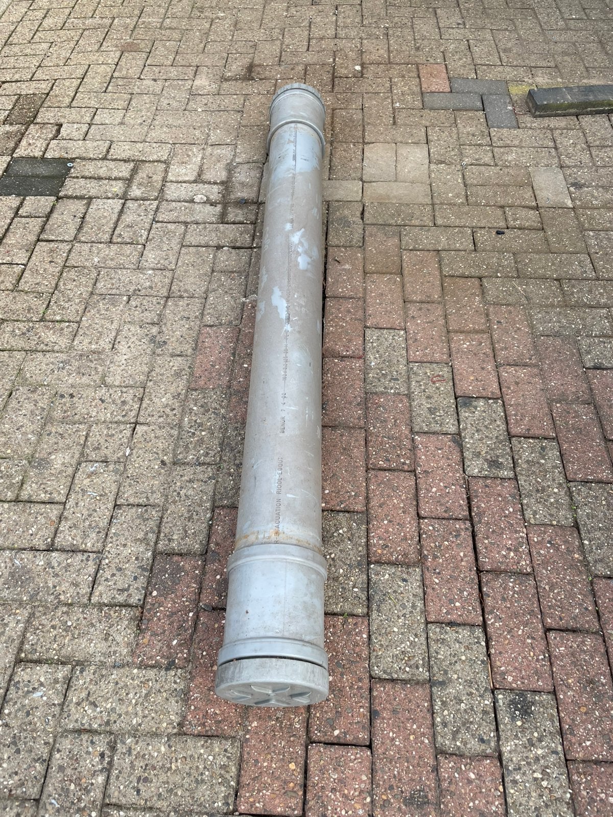 Gratis Pvc 160 met 2 mof en schroefdeksel, Ophalen, Bochten, Pvc, T