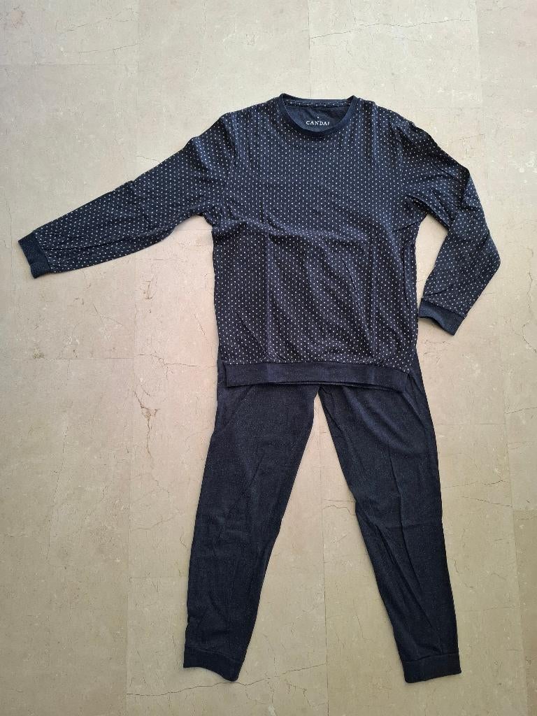 donkerblauwe pyjama / loungewear, Kleding | Heren, Pyjama's, Ophalen of Verzenden, Zo goed als nieuw, Maat 46 (S) of kleiner, C&A