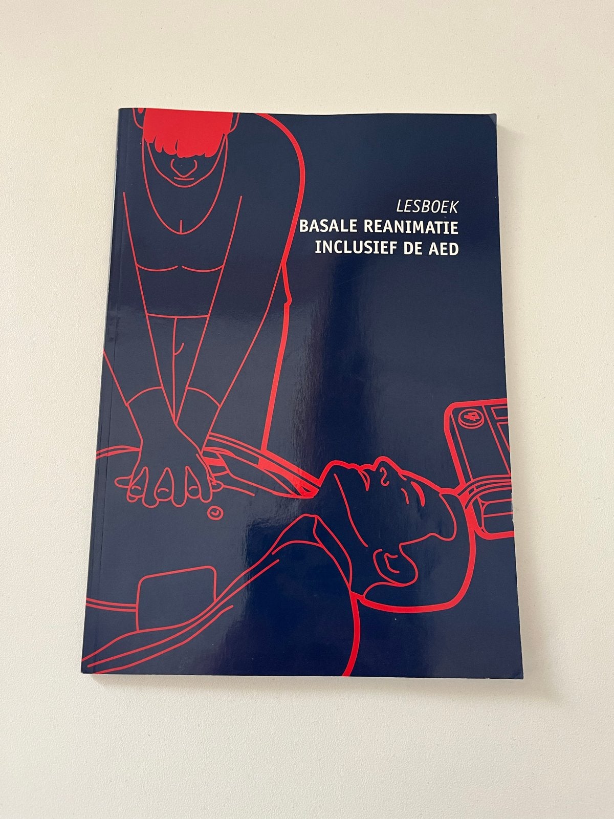 Lesboek Basale Reanimatie Inclusief de AED, Ophalen of Verzenden, Beta, Zo goed als nieuw, Overige niveaus