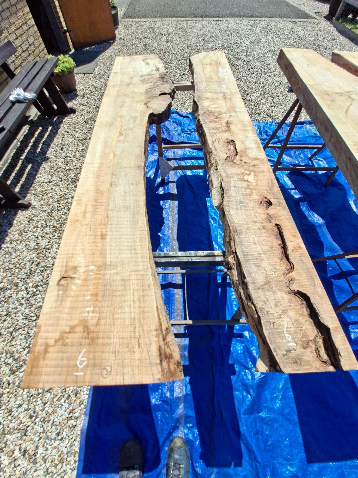 Bladen voor epoxy projecten / epoxy tafelbladen, Ophalen, 50 tot 100 cm, Overige vormen, Overige houtsoorten