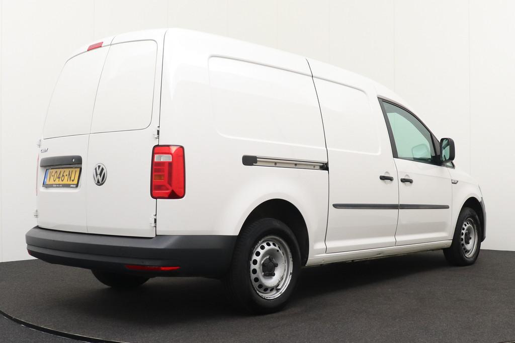 Volkswagen Caddy 2.0 TDI 102 PK Aut. L2H1 Maxi EURO6 Parkass, Stof, Gebruikt, Startonderbreker, Volkswagen