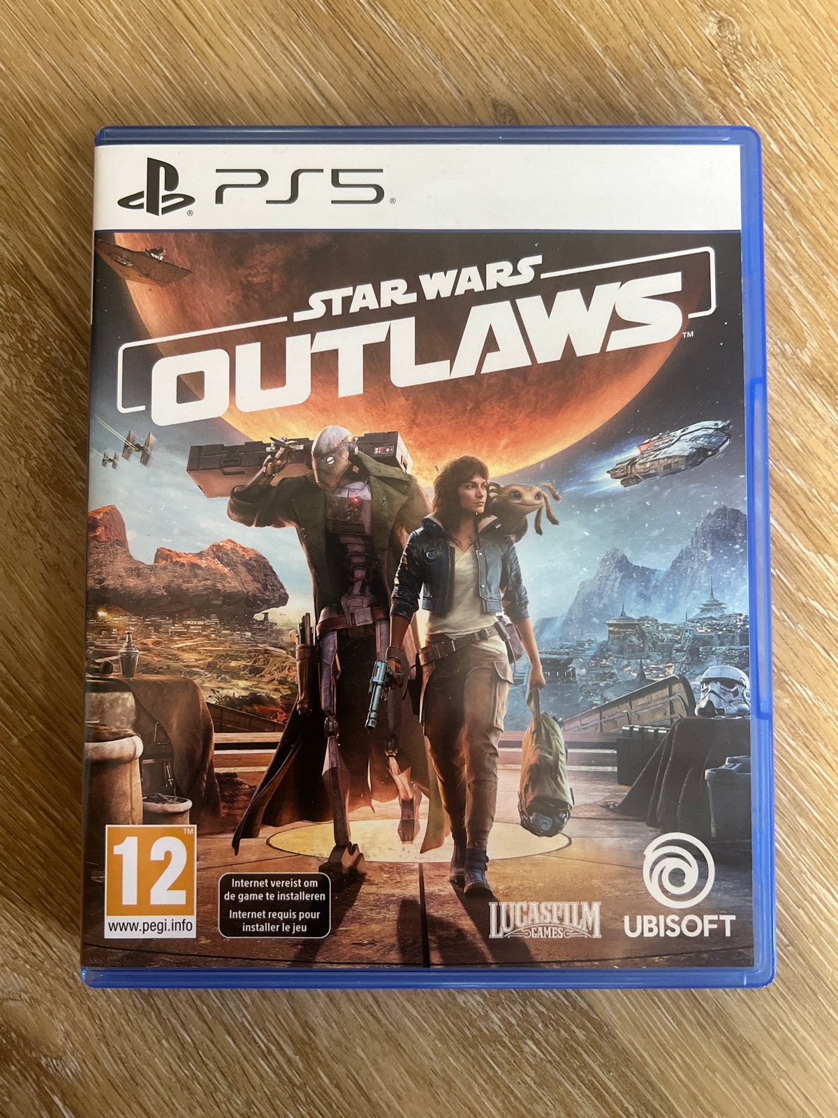Star Wars Outlaws PS5, Avontuur en Actie, 1 speler, Ophalen of Verzenden, Zo goed als nieuw