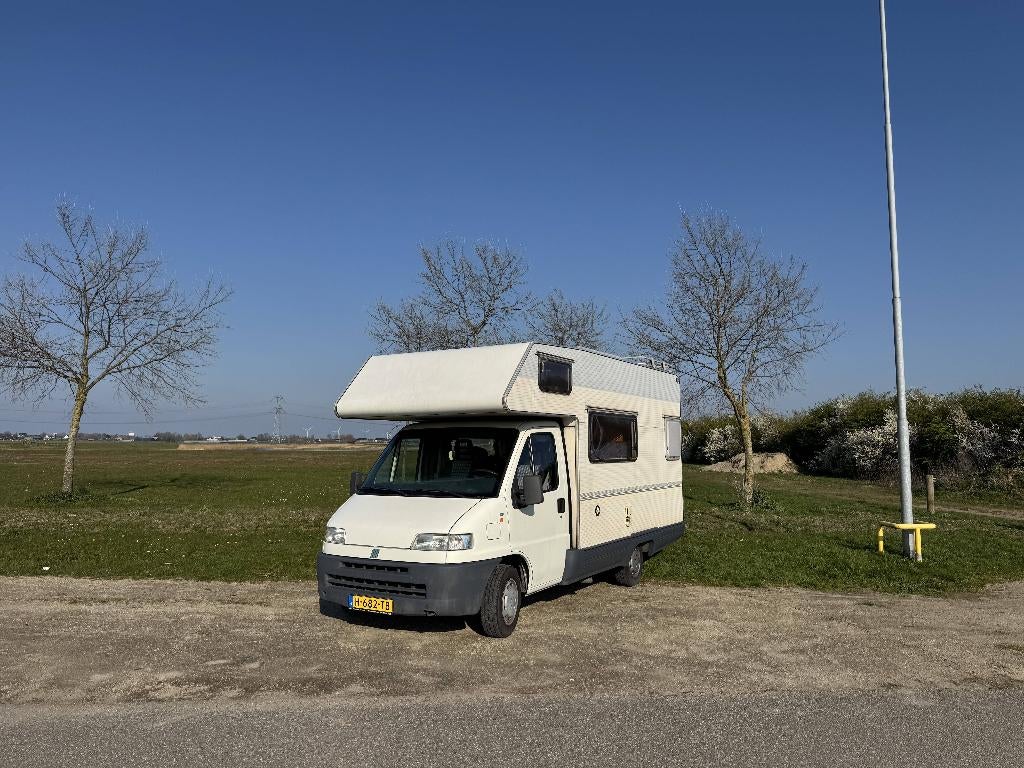 Fiat Ducato Alkoof Camper | 98.000 km | APK 2 april 2027, Caravans en Kamperen, Campers, Fiat, Koelkast, Particulier, Cassettetoilet