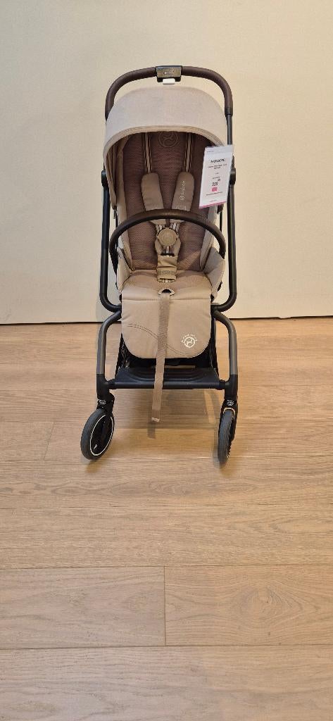 Cybex Eezy S Twist+ 2 Buggy - Almond Beige / Beige, Ophalen of Verzenden, Zo goed als nieuw, Verstelbare rugleuning