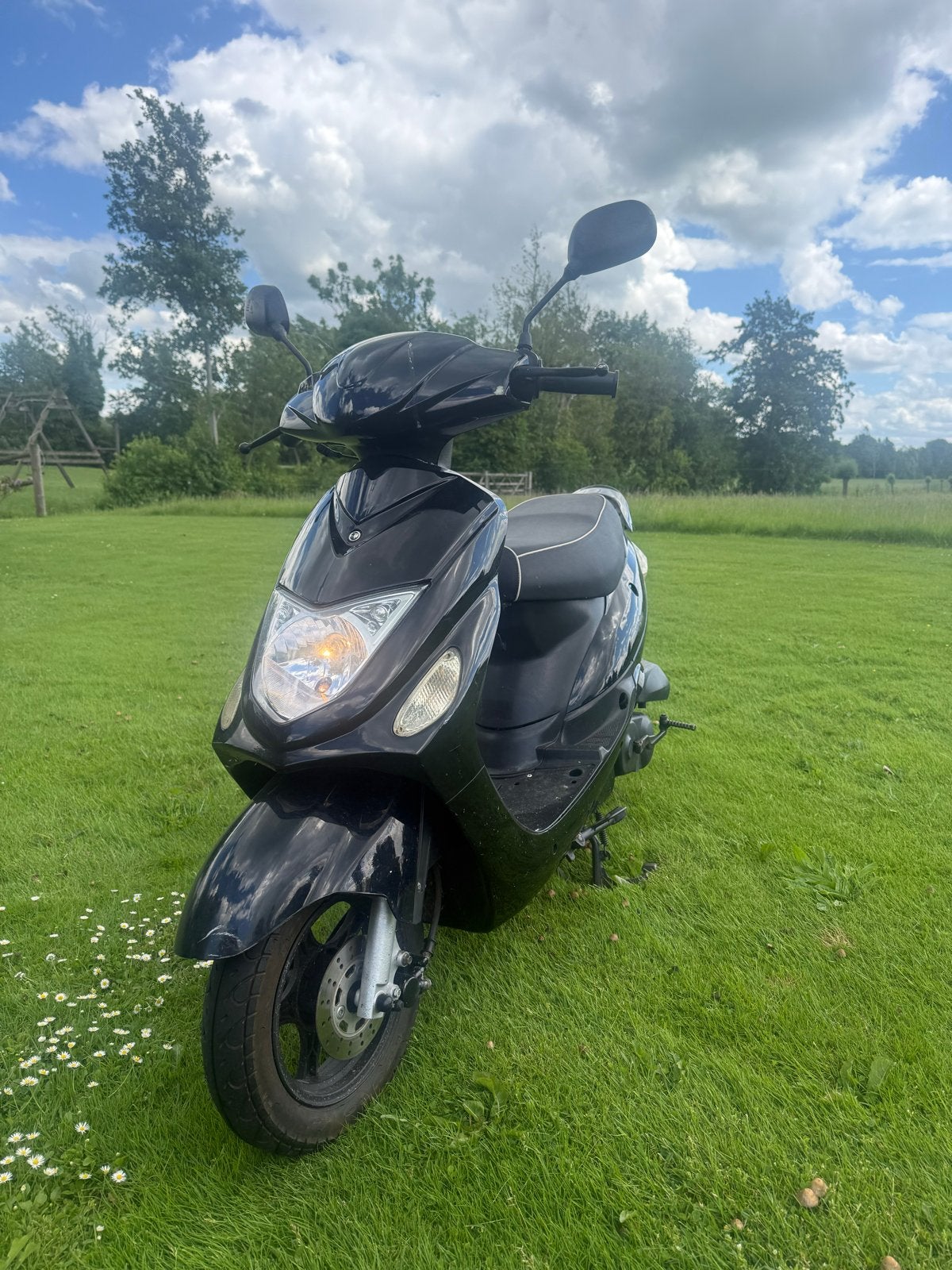 Turbho Scooter Blauw Kenteken - Zeer Goede Staat, Ophalen, Gebruikt, Benzine
