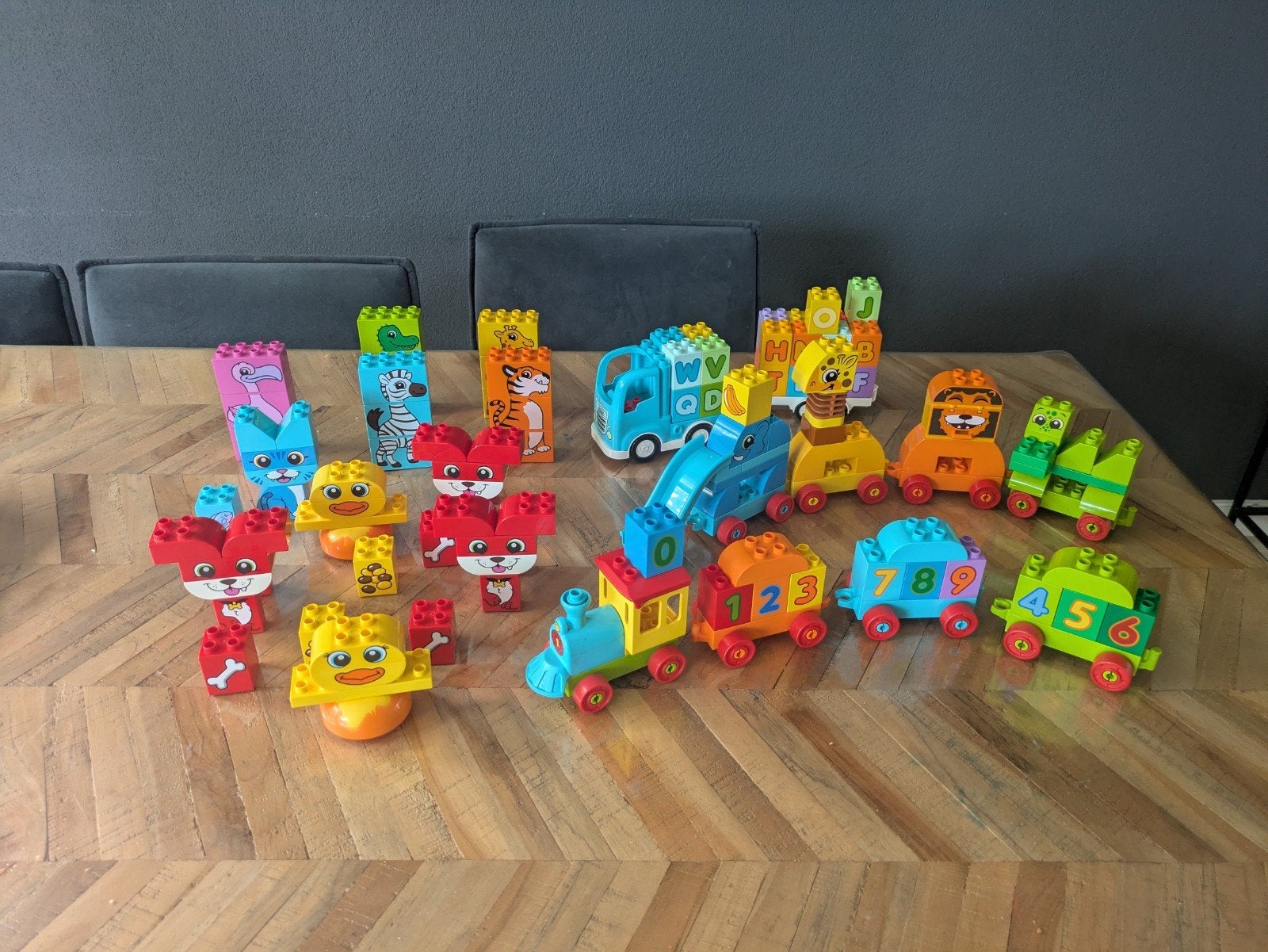 Diverse LEGO Duplo sets - Treinen, Dieren & Meer!, Ophalen of Verzenden, Gebruikt