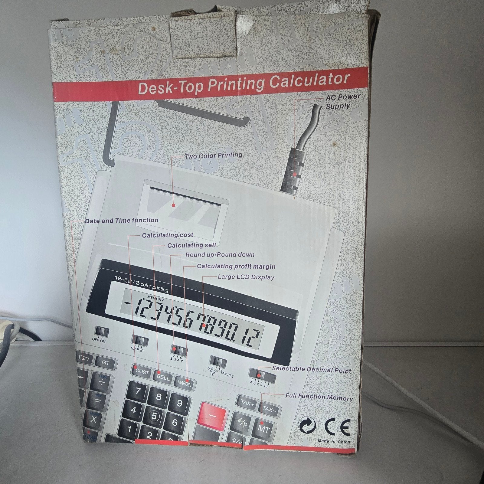 Desk-Top Printing Calculator, Ophalen of Verzenden, Zo goed als nieuw