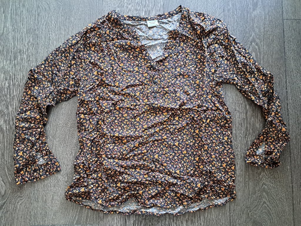 Jacqueline de Yong Blouse  -   L  42   jusa17, Meerkleurig, Maat 42/44 (L), Ophalen of Verzenden, Zo goed als nieuw