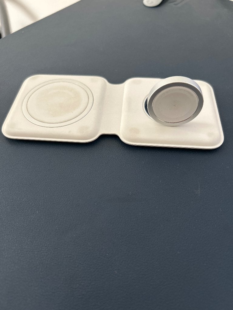 Apple MagSafe Duo Oplader - Draagbare Draadloze Oplader, Gebruikt, Zwart, IOS, Ophalen of Verzenden