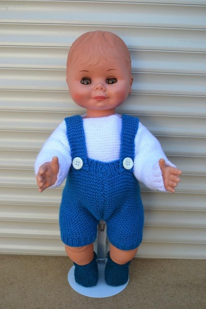 Mooie furga pop uit de jaren 1960 NR 8574, Verzamelen, Poppen, Ophalen of Verzenden, Zo goed als nieuw, Pop