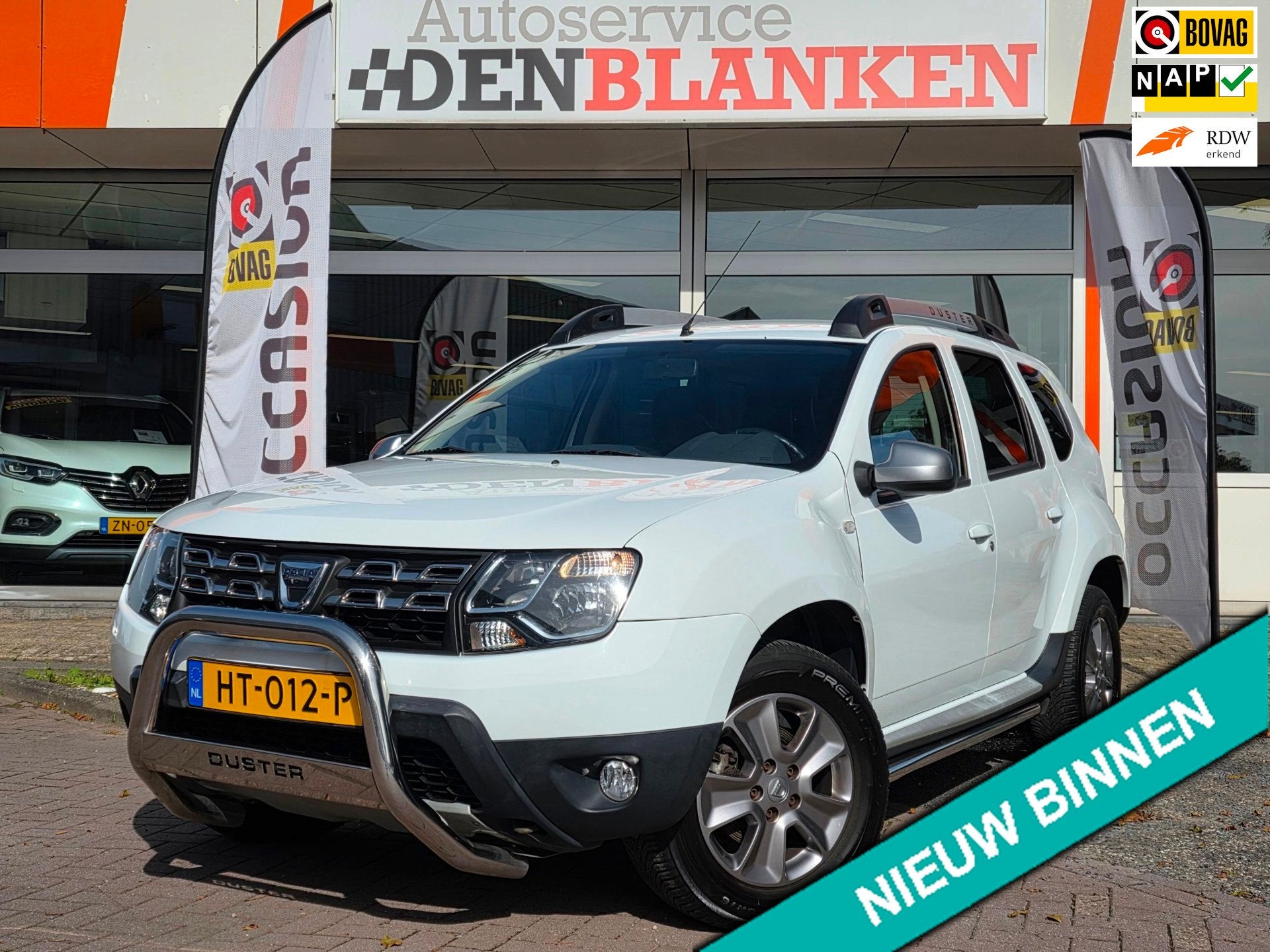 Dacia Duster 1.2 TCe 4x4 Prestige BJ.2016 / Navi / Leder / C, Auto's, 125 pk, Gebruikt, 4 cilinders, Duster