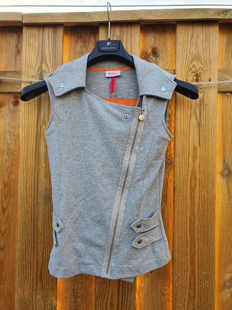 Björn Borg Gilet XS – Schuine Rits & Oranje Details, Ophalen of Verzenden, Zo goed als nieuw, Maat 34 (XS) of kleiner, Oranje
