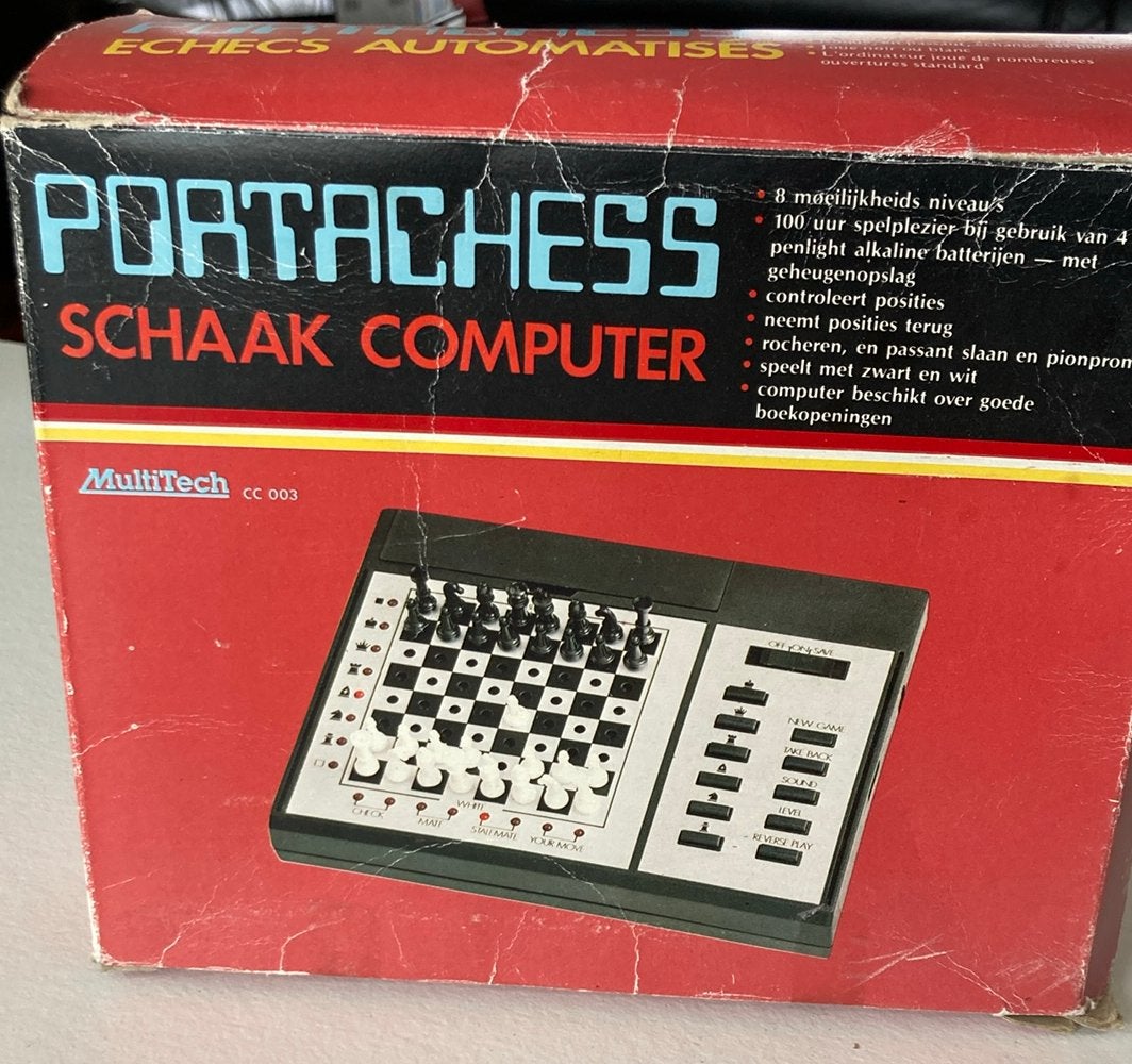 VINTAGE Schaakcomputer MultiTech CC003, Ophalen of Verzenden, Zo goed als nieuw, Overige aantallen, Overige merken