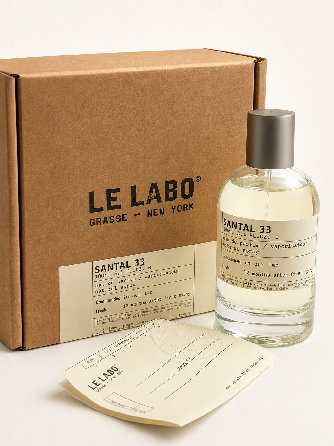 Le Labo Santal 33 Eau de Parfum Spray 100 ml, Verzenden, Nieuw