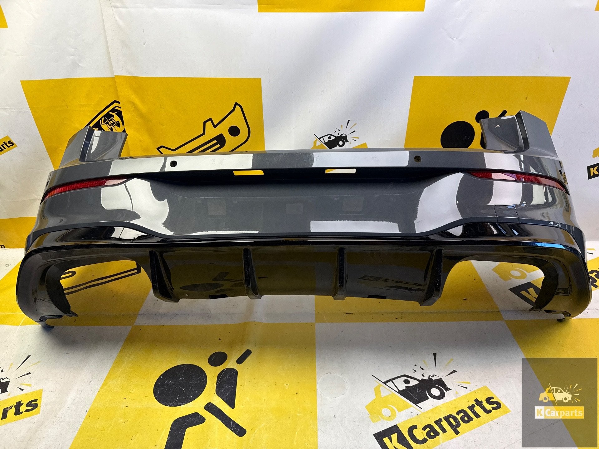 VW Golf 8 R VIII R R20 6XPDC Bumper 5H6807421E Achterbumper, Gebruikt, Volkswagen, Volkswagen AG, Achter
