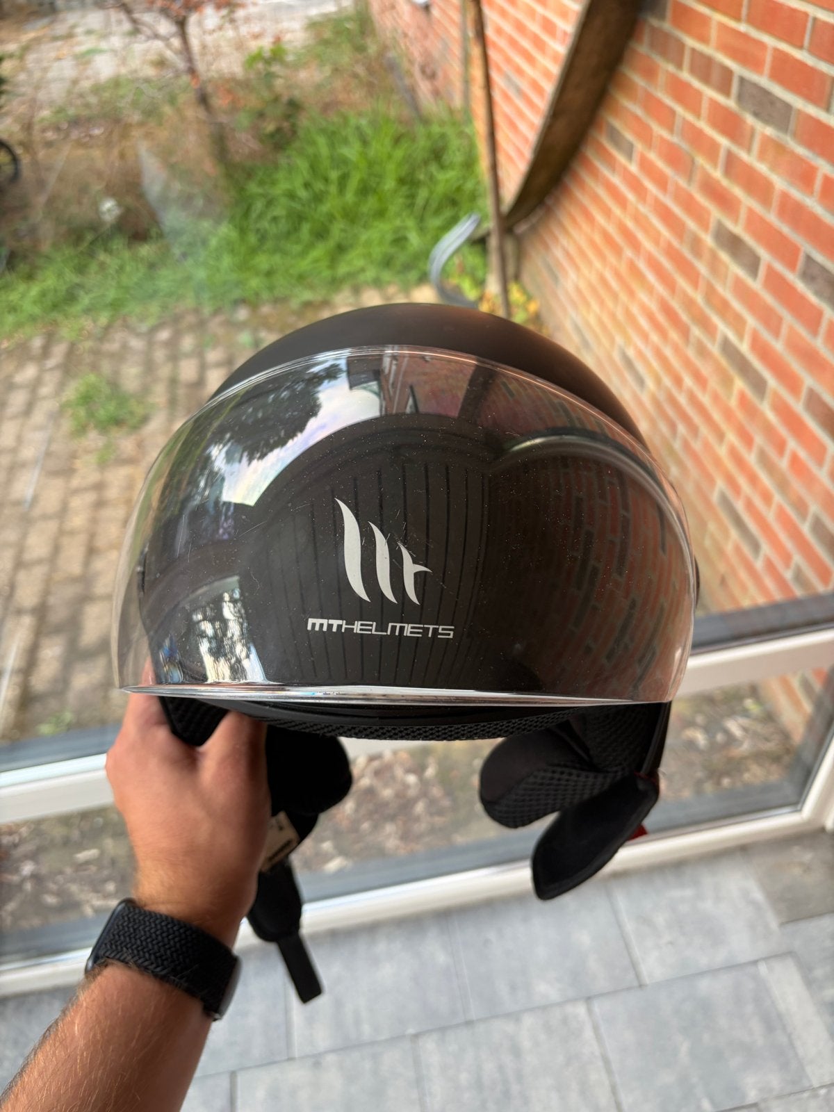 Scooter helm - MT Helmets - Maat M, Motoren, Overige merken, M, Heren, Jethelm