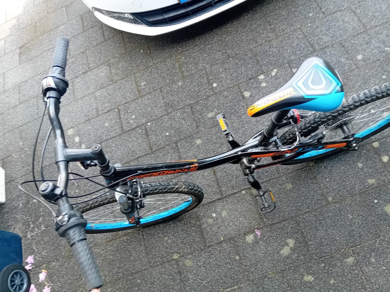Diamondback Mountainbike 24 inch - Zwart/Blauw, Gebruikt, Geen vering, Ophalen, Overige merken