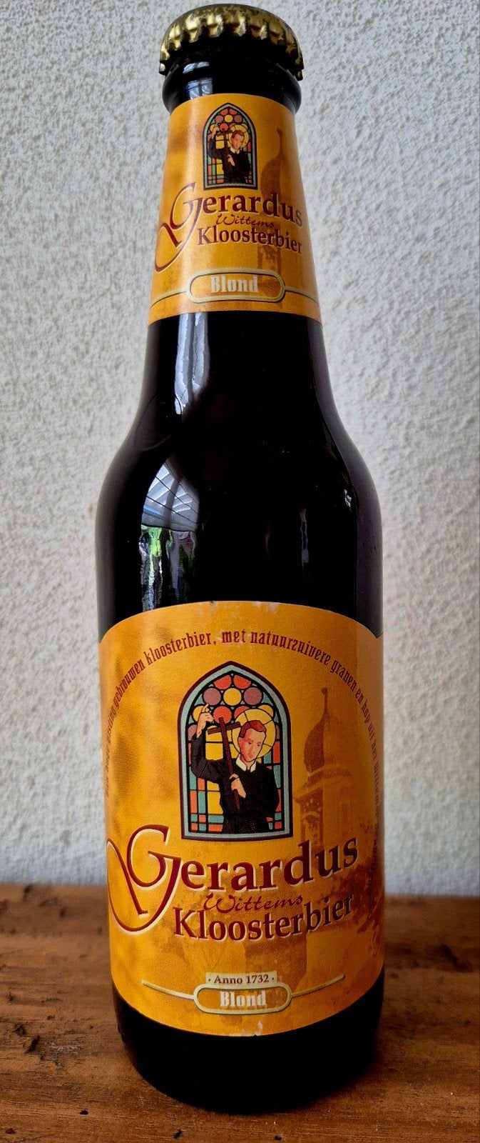 Gerardus Wittems Klooster bier Blond Gulpen klooster Wittem., Ophalen of Verzenden, Zo goed als nieuw, Flesje(s), Overige merken