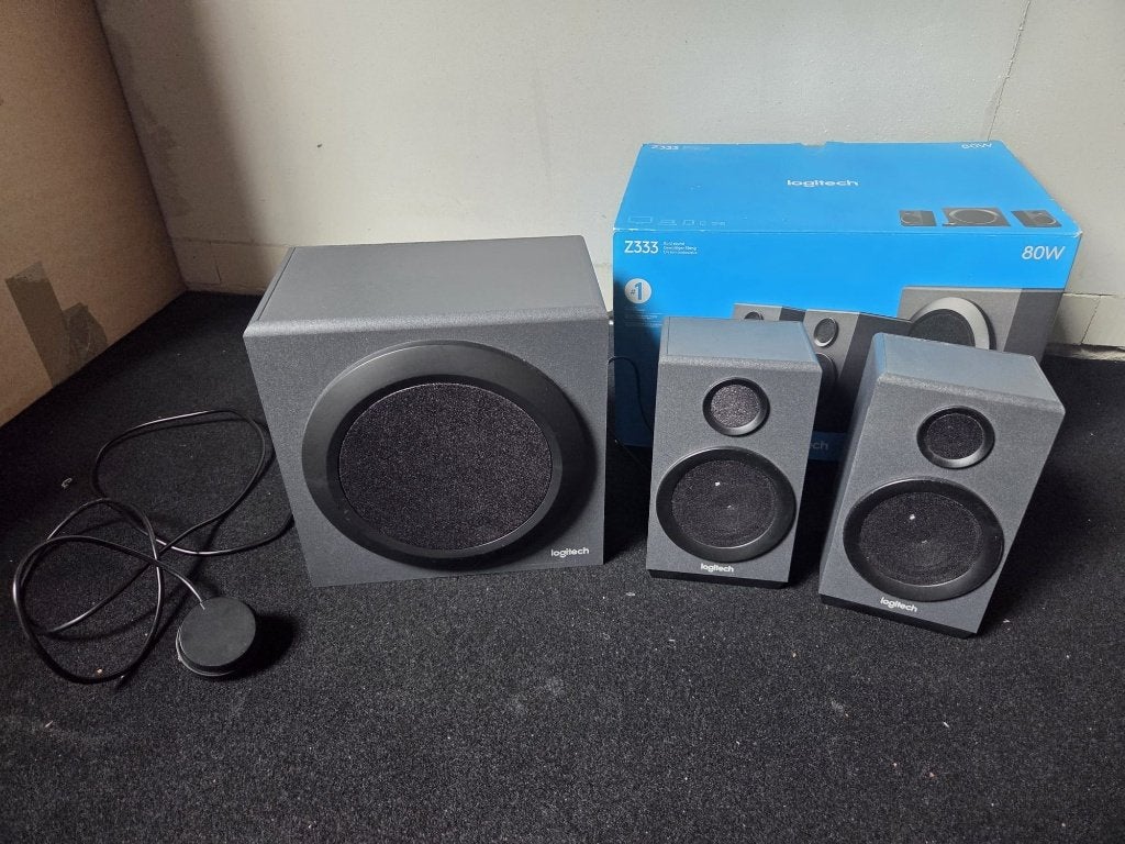 Logitech Z333, Ophalen of Verzenden, Gebruikt, Audiokanaal 2.1, Logitech