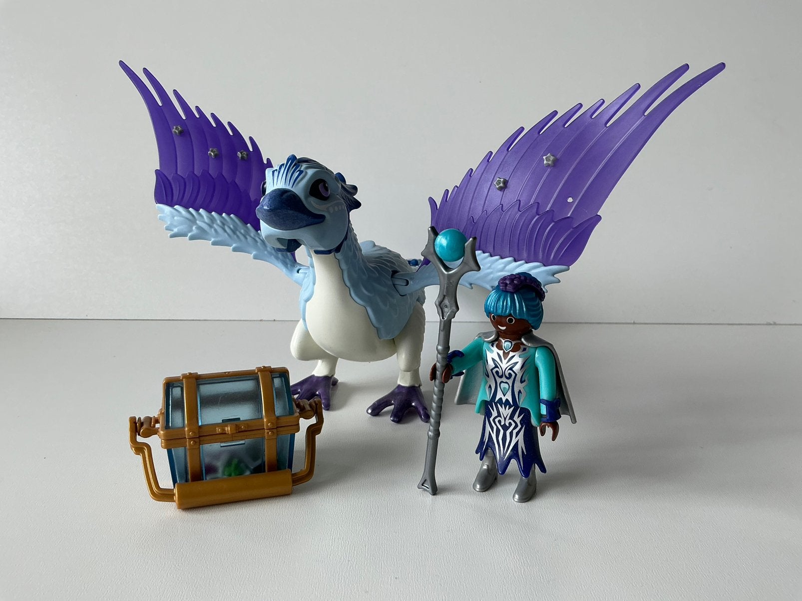 Playmobil 9572 winter phoenix, Gebruikt, Complete set, Fantasy, Ophalen of Verzenden