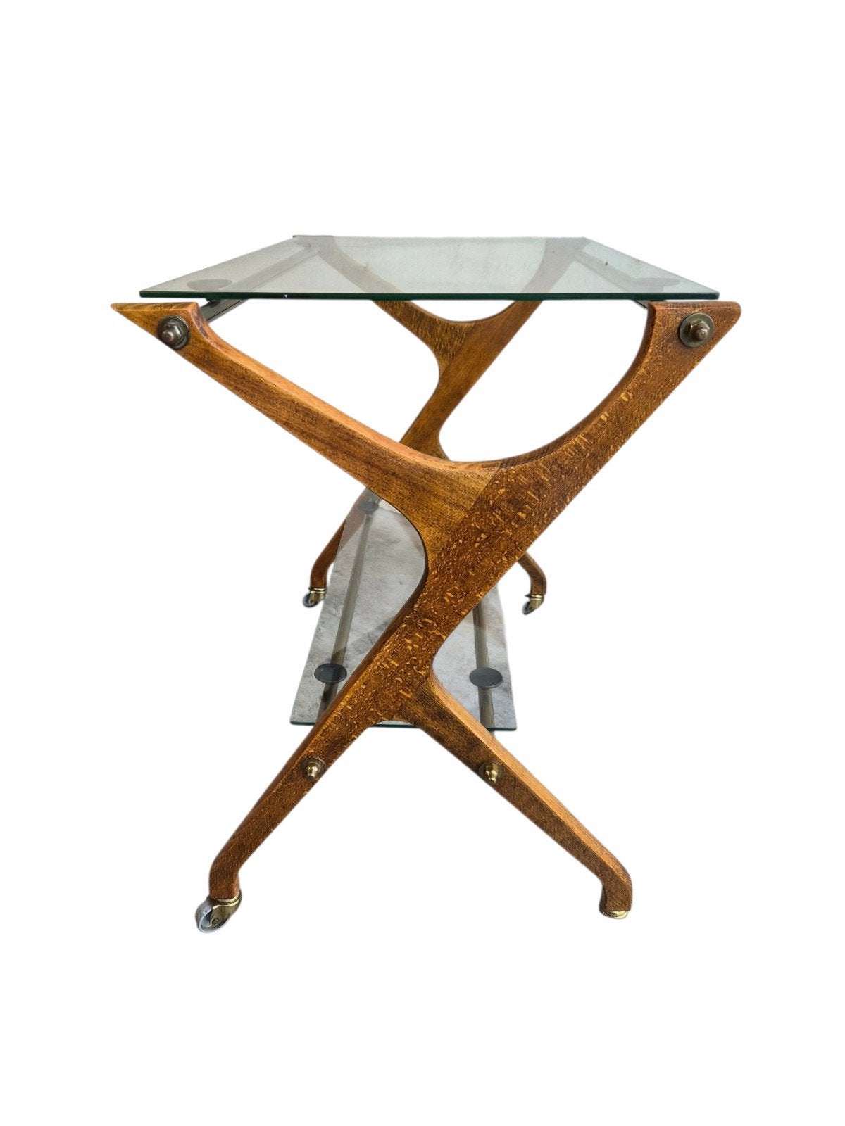 Mid century trolley, bijzettafel, Antiek en Kunst, Ophalen