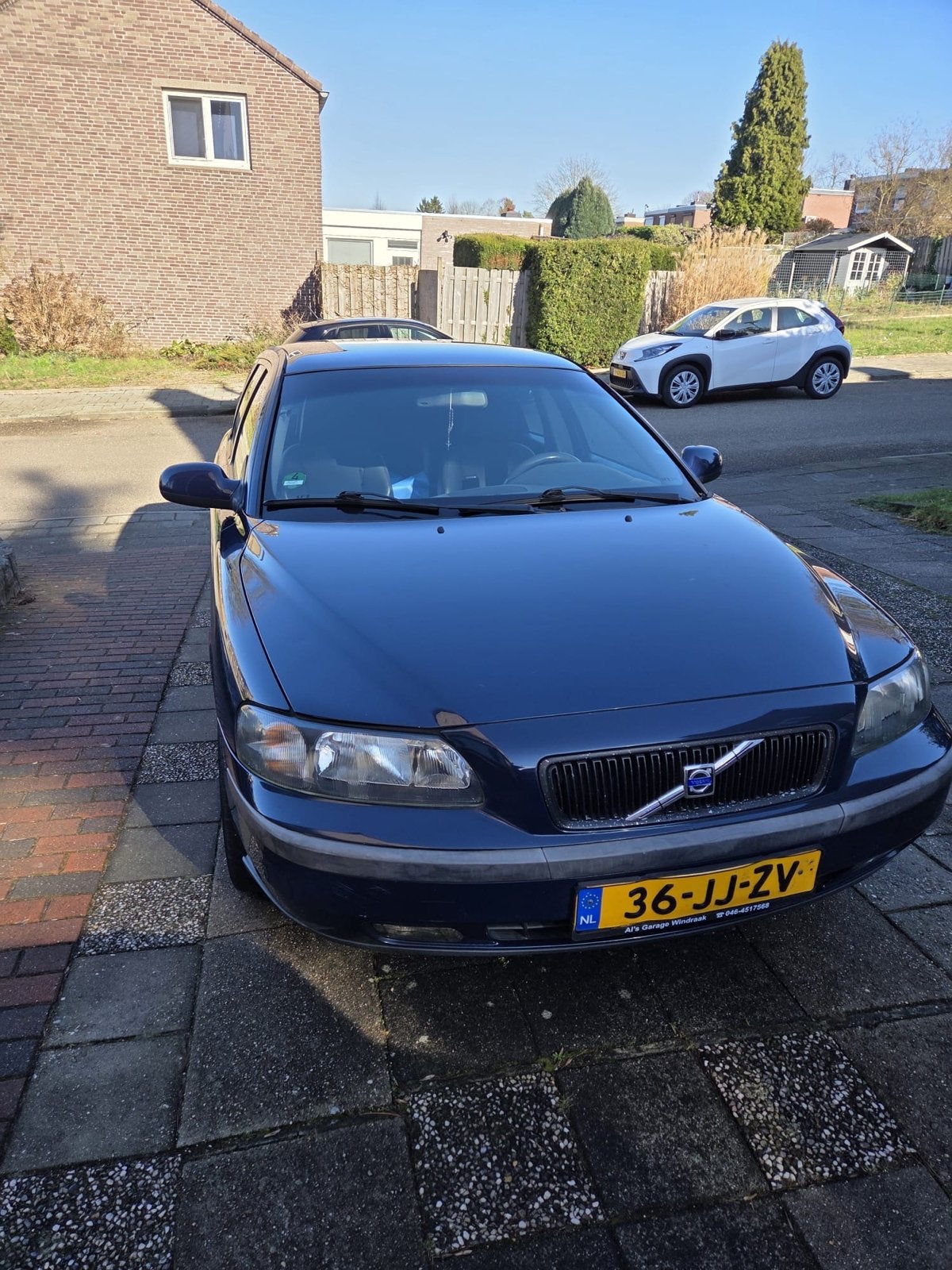 Volvo V70 2.4 T 200PK 2002 Blauw, Voorwielaandrijving, 1800 kg, Stationwagon, Particulier