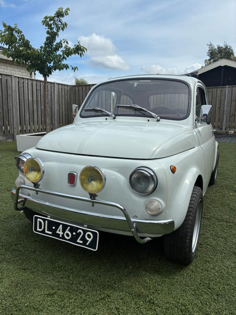 Fiat 500 0.5 L 1967 Wit, Auto's, 514 kg, 499 cc, Wit, Particulier