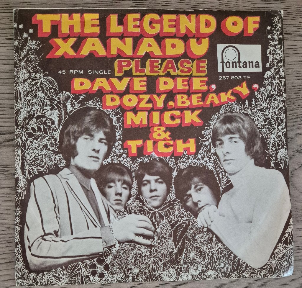 Dave Dee, Dozy, Beaky, Mick & Tich – The Legend Of Xanadu, Gebruikt, 7 inch, Ophalen of Verzenden, Pop