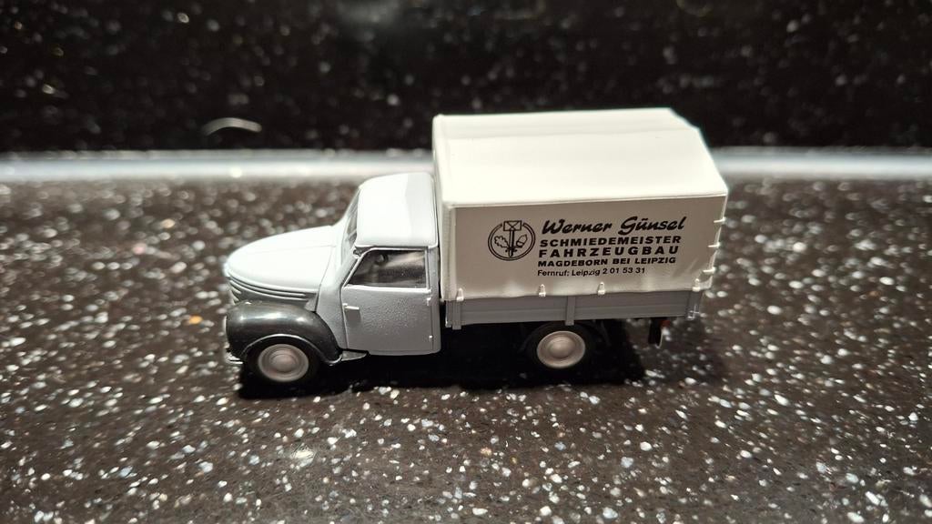 Herpa 090650 - Framo 90 1/2 "Werner Günsel", Ophalen of Verzenden, Nieuw, Bus of Vrachtwagen, Herpa
