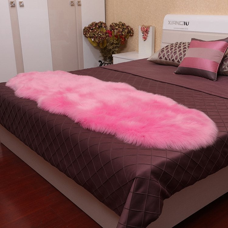 Roze Schapenvacht Vloerkleed / Hoogpolig Kleed Tapijt Schaap, Verzenden, Nieuw, Rechthoekig, 150 tot 200 cm