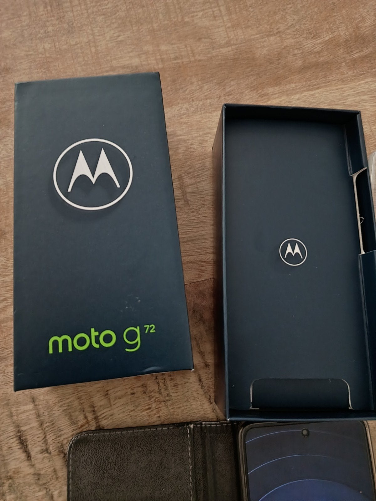 Moto G72 Zwart - Zo goed als nieuw met 2 hoesjes, Ophalen, Zo goed als nieuw, Zonder abonnement, Zonder simlock