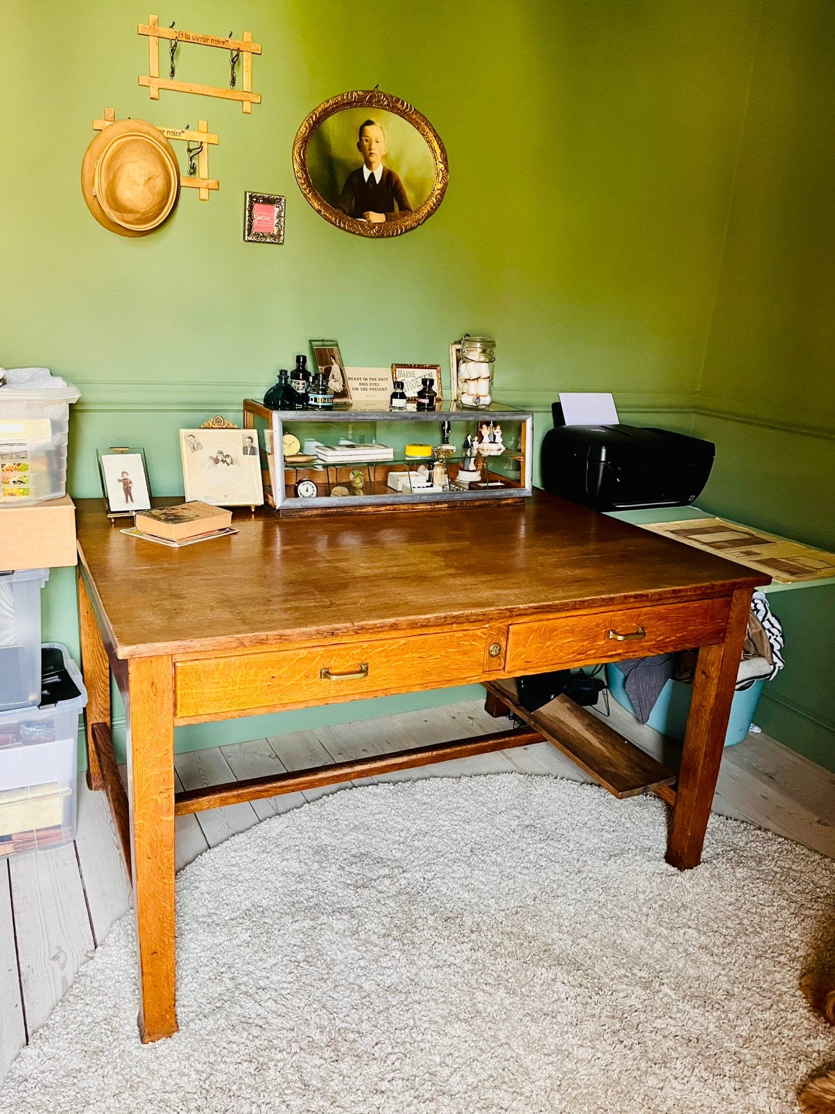 Antiek bureau / tafel, Ophalen