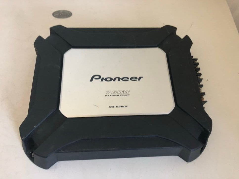 Pioneer GM-6500 760W 4-kanaals versterker, Auto diversen, Ophalen of Verzenden, Zo goed als nieuw