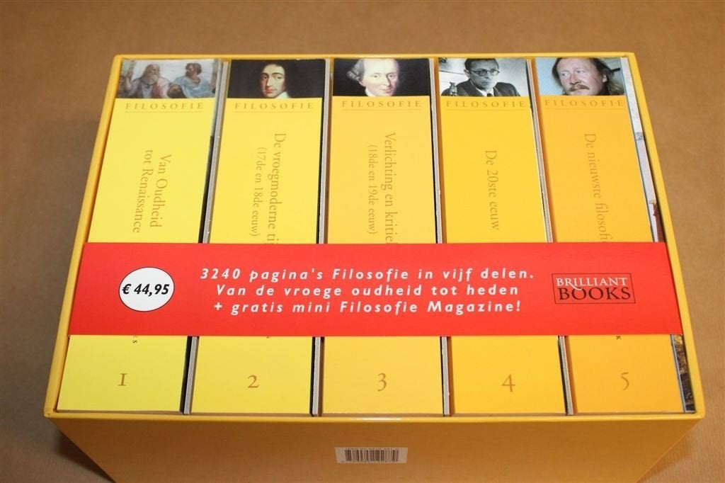Filosofie Boxset — Van Oudheid tot Heden, 5 Delen, Verzenden, Zo goed als nieuw, Algemeen
