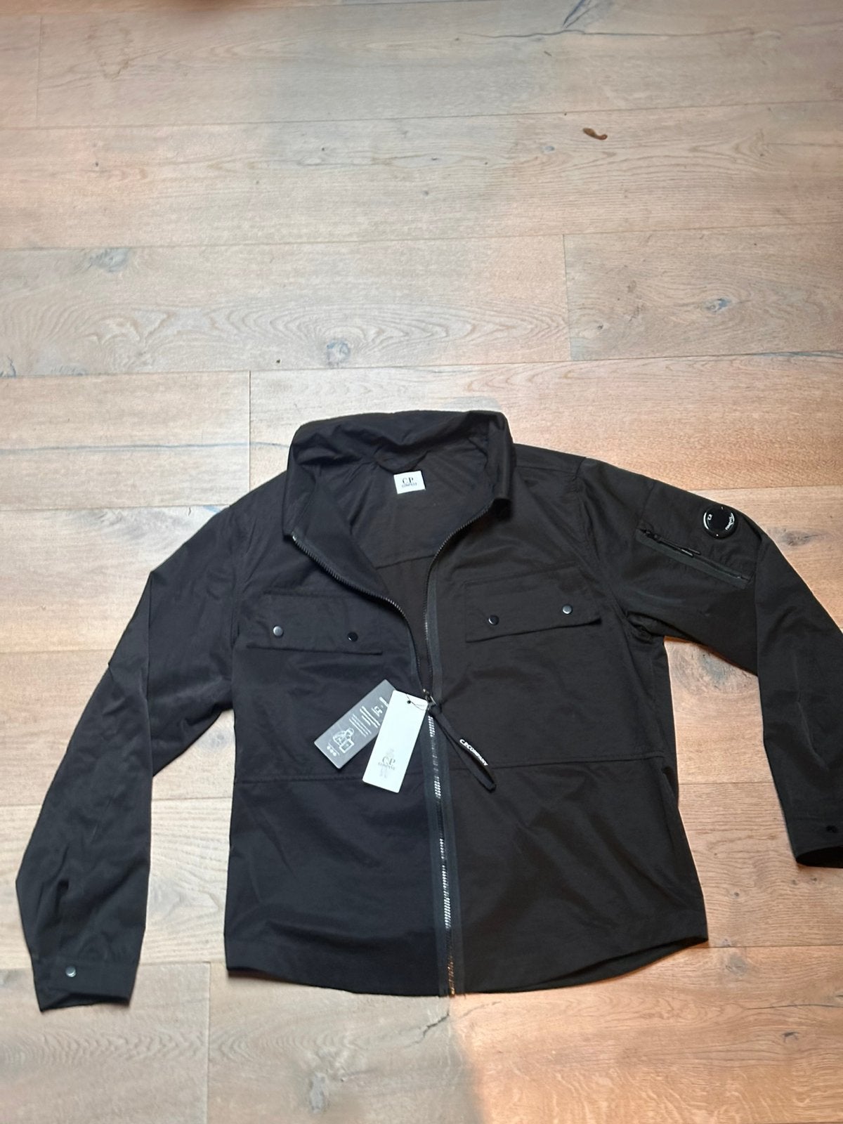 Cp company overshirt, Verzenden, Nieuw, Zwart, Halswijdte 39/40 (M)