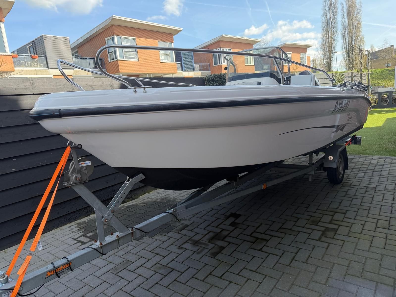 Te koop: Consoleboot - Ranieri Voyager 17, Watersport en Boten, Vis- en Consoleboten, Gebruikt, Overige merken, Met afstandsbediening
